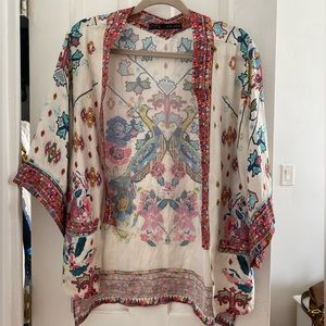 Zara Kimono Sateen